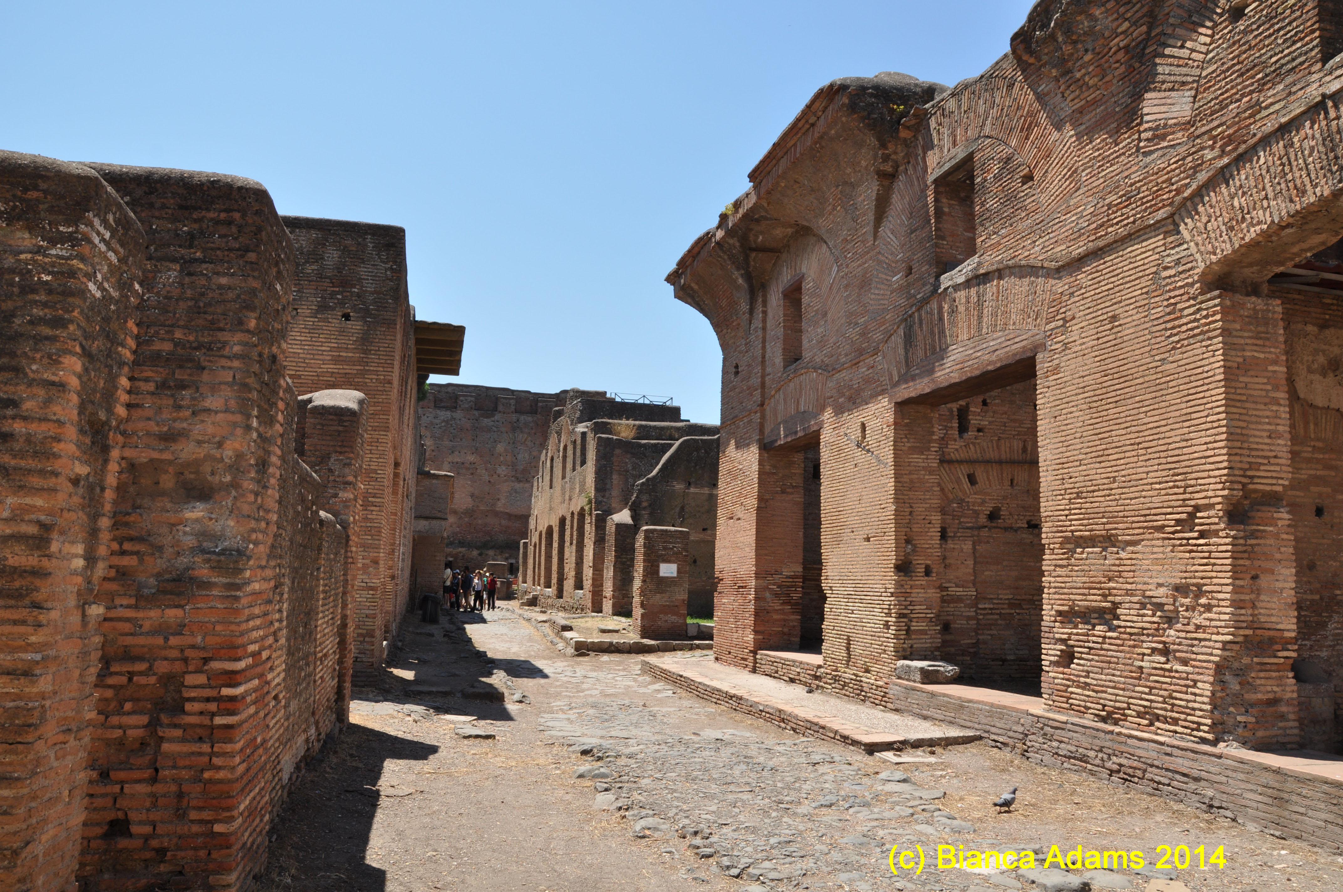 Wohn- und Handwerkergebäude in Ostia (nahe Rom)