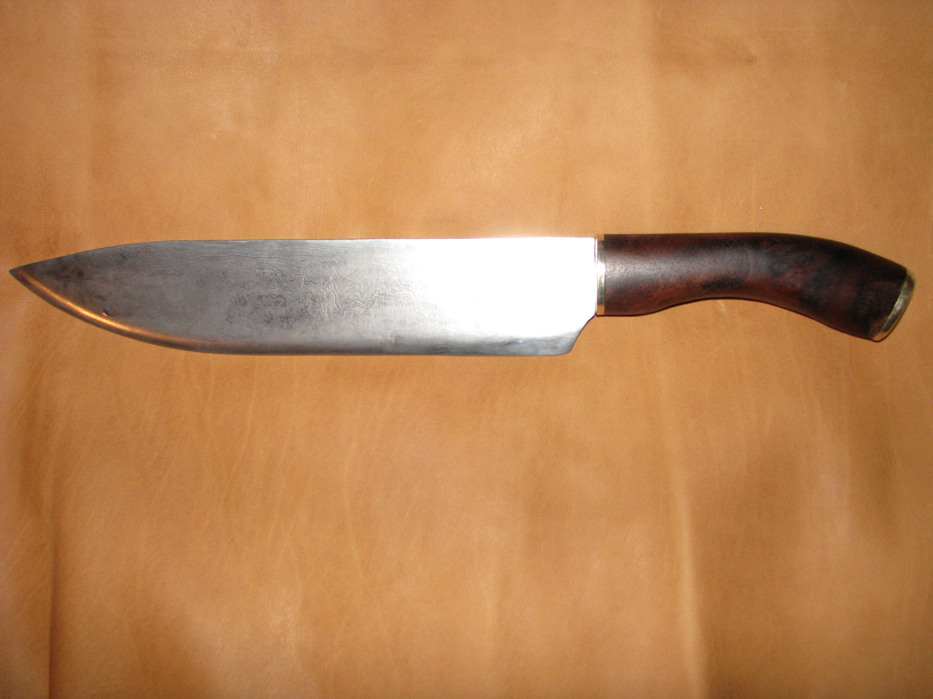 Eisenzeitliches Messer aus Damaststahl